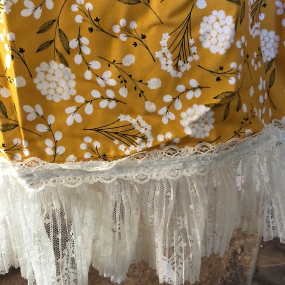 Dandelion Wishes toddler dress - Picture 4 of 5